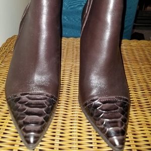 Donald Pliner Brown Boots